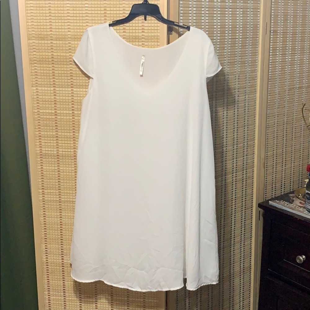 White dress